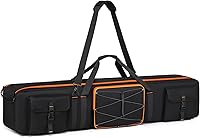 Vista 1 de Tripod Carrying Case,50 Inch Tripod Light Stand and Photography Lighting Kit Bag,Photo Studio Equipment Large Carrying Bag with Removable