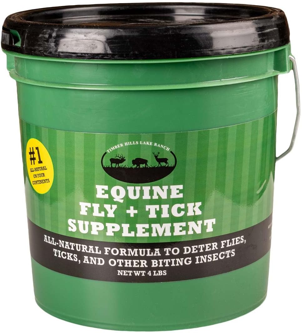 Timber Hills - Equine | Fly & Tick Supplement | 4lb (1-month Supply)