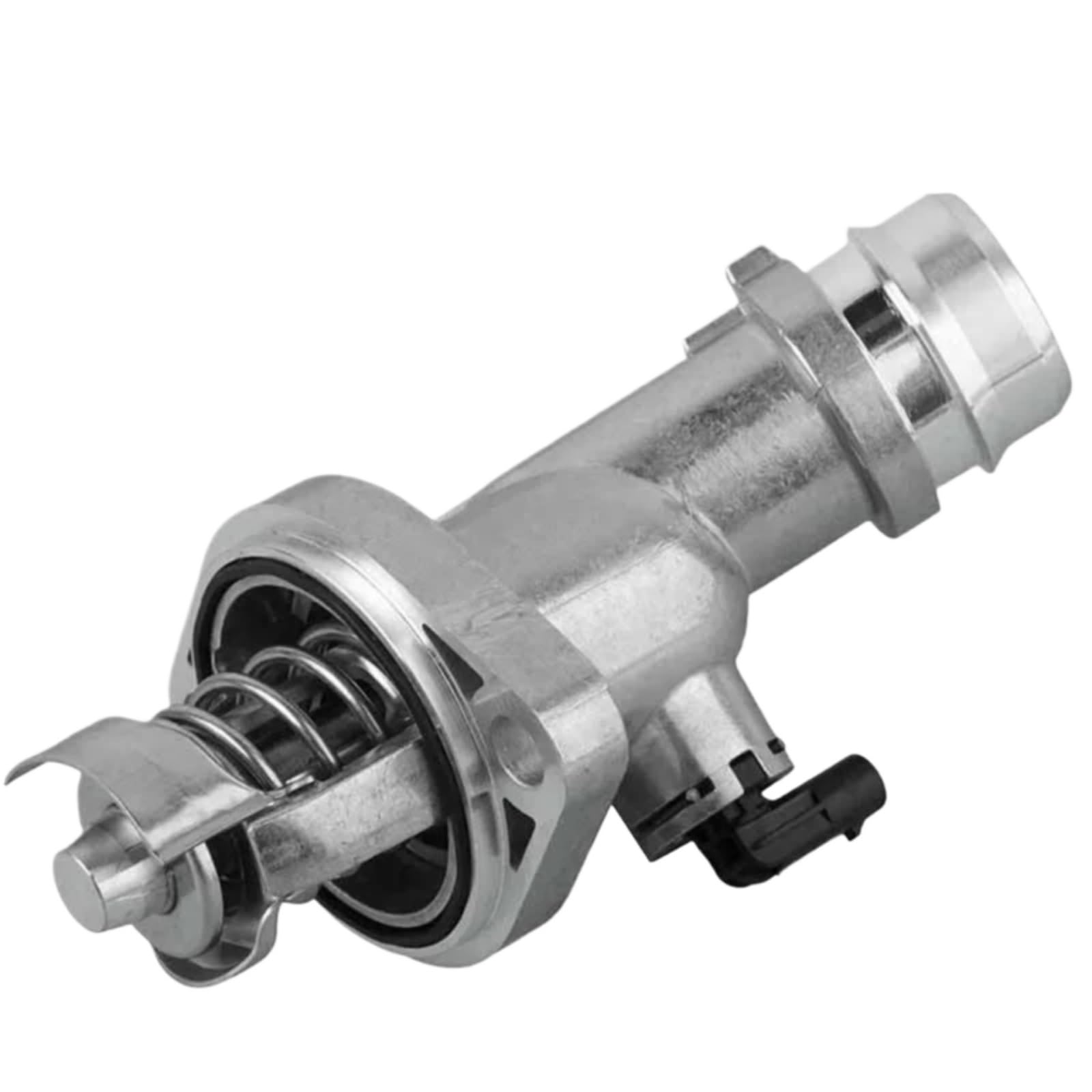 Engine Thermostat Assembly Compatible With Hyundai For Veloster 2017 2018 2019 2020 25500-2E085 255002E085 Engine Coolant Thermostat Housing Assembly Replacement