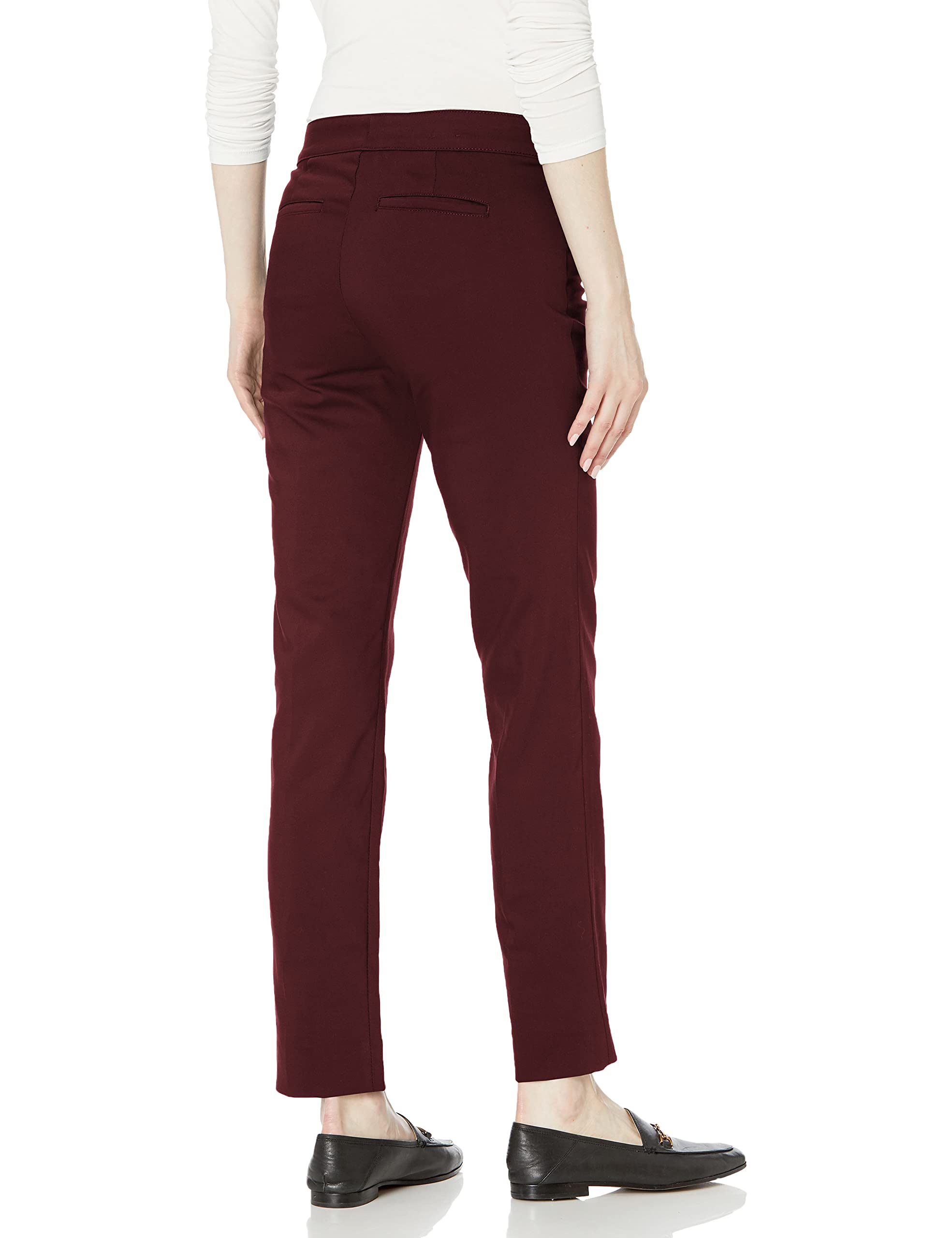 chaps Damen Skinny Double Cloth-Pant Hose, Business/Leger