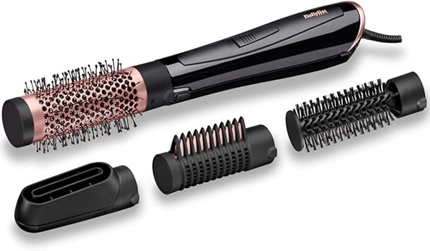 BaByliss PAE Rotating Hairbrush AS126E 1000W Black 3ACC: Amazon.de: Beauty