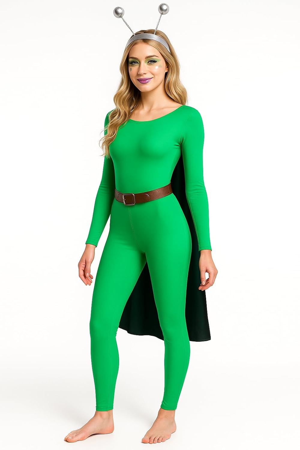Women's Long Sleeve Unitard Dance Costume Spandex Full Body Suits One Piece Jumpsuits - Image 5