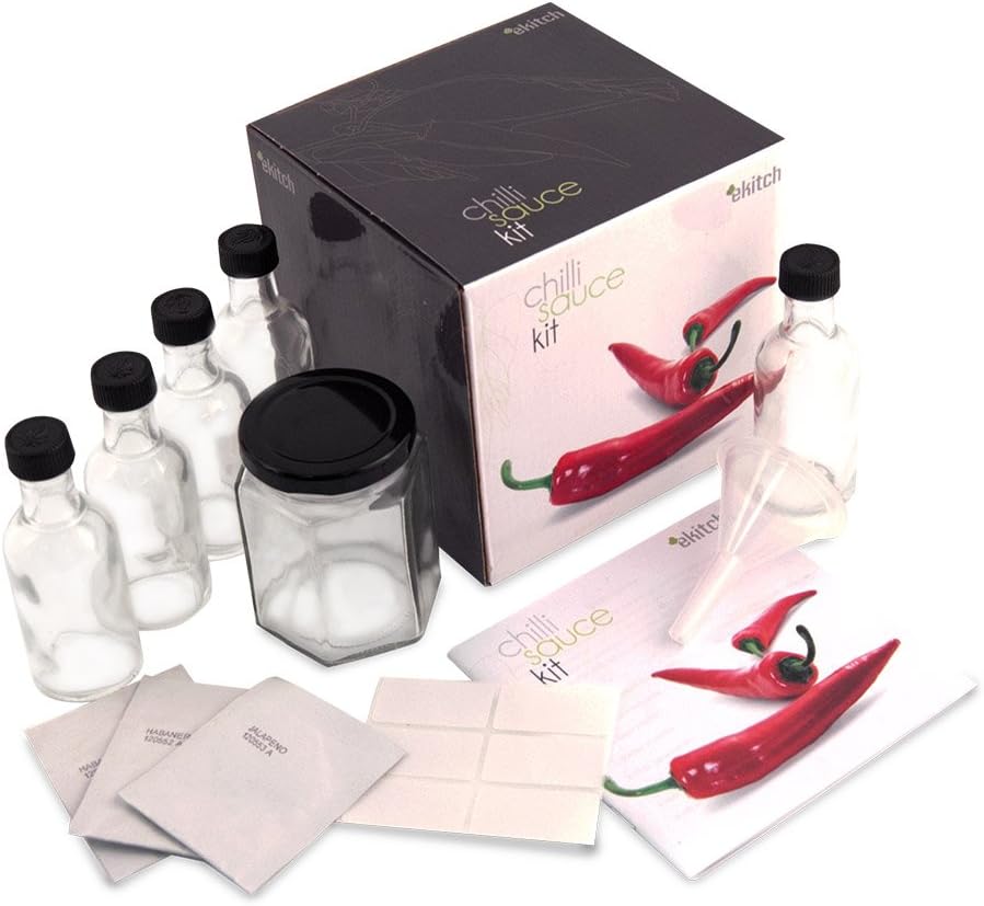 eKitch Make Your Own Chilli Sauce Kit