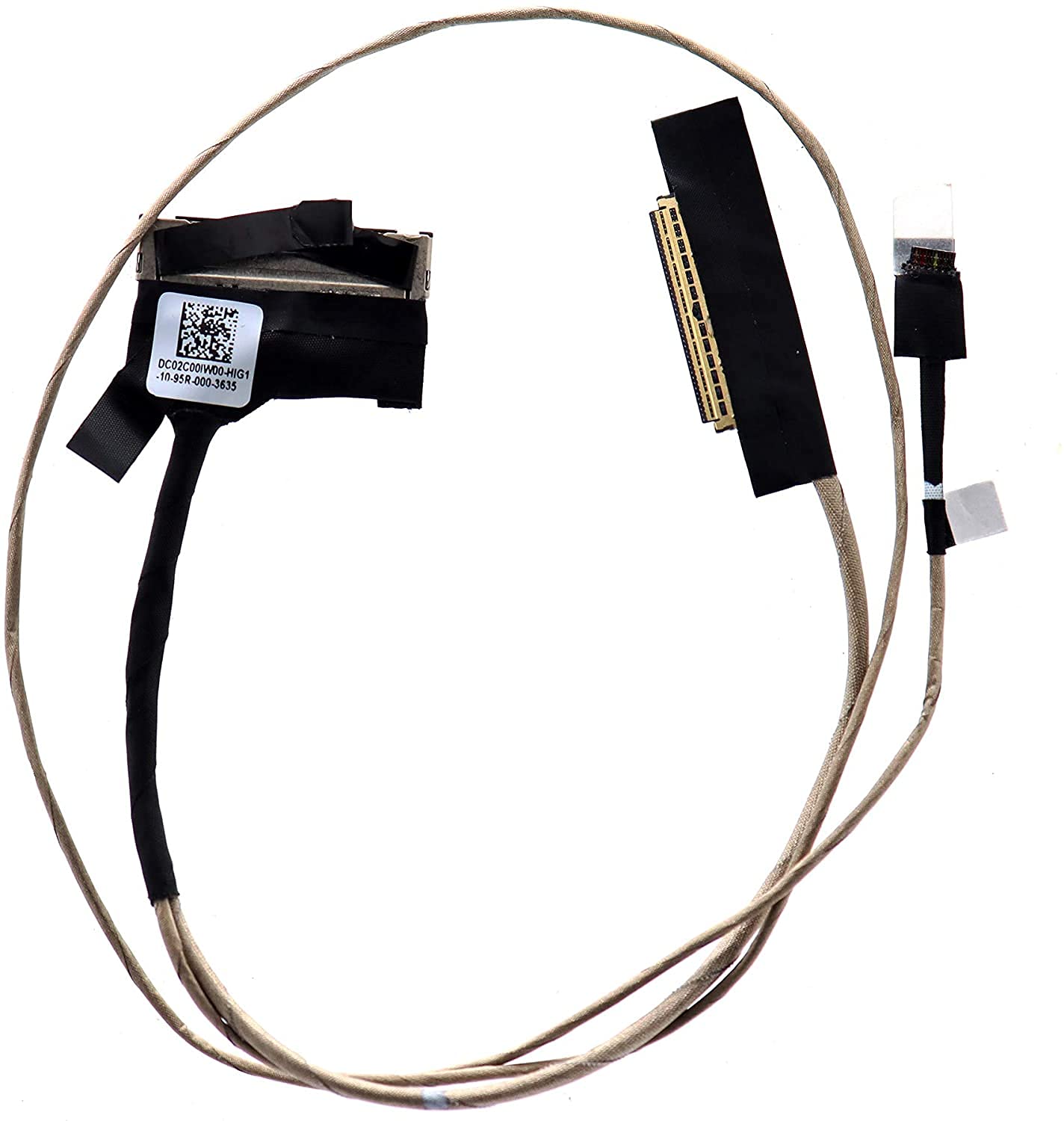 #TR Replacement Display Cable Or Lcd Lvds Edp 40Pin Cable For Acer Nitro 5 An515-41 An515-51 An515-52 An515-54 G3-571 G3-572 Ph315-51 50.Q3Hn2.003 Dc02C00Iw00, Black