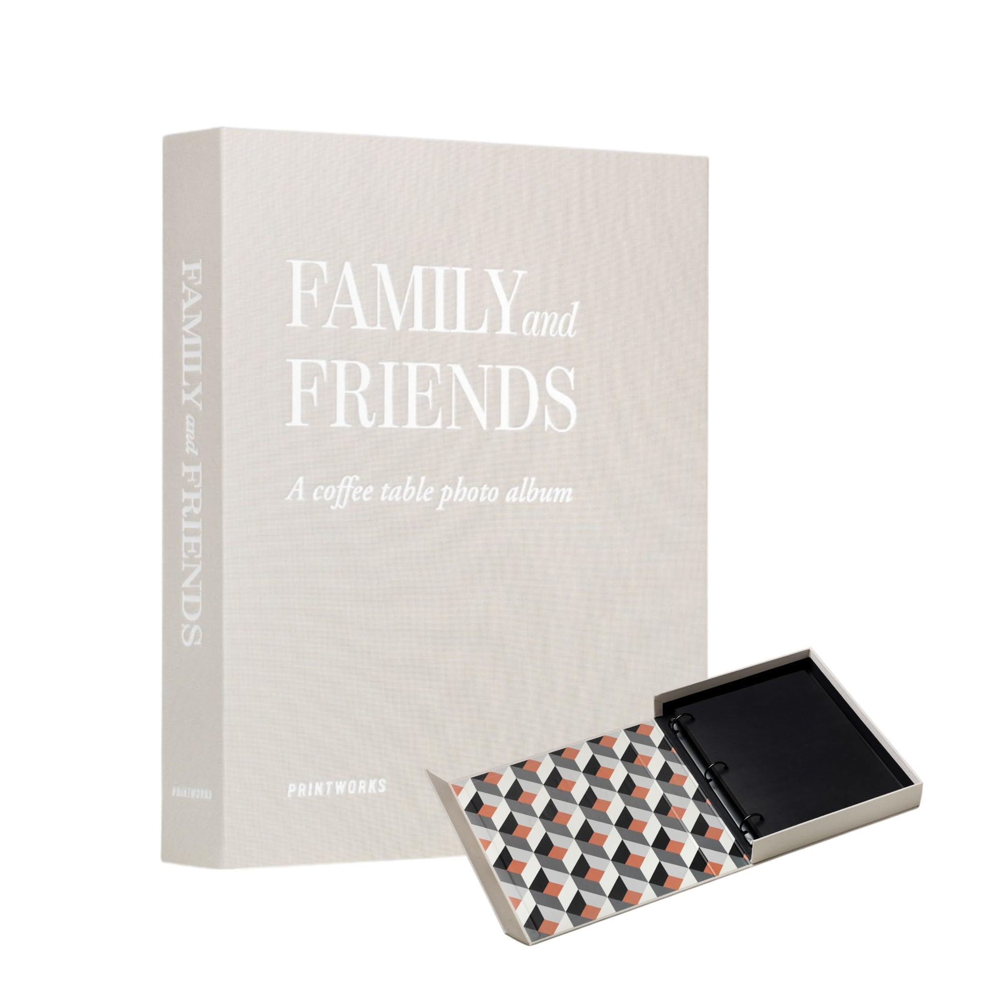 Printworks Mutli | Photo Album Scrapbook | Friends And Family Photo Album Book | Coffee Table Decor | Photo Albums | Photo Book & Photo Scrapbook | Scrap Books For Adults | Memory Book | Photo Book Album