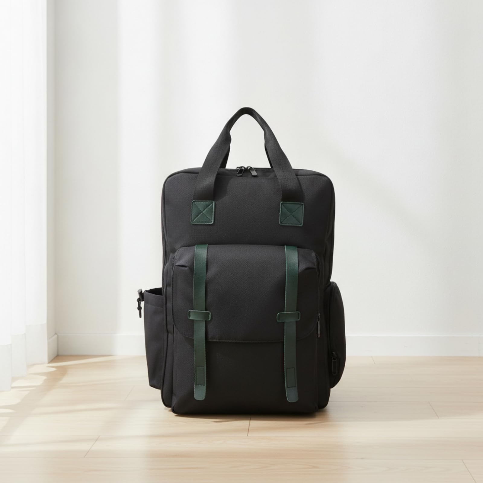 Barber-Rucksack mit Seitentaschen strukturiert Friseurtasche mit Fächern reisetauglich Friseurrucksack für Friseure