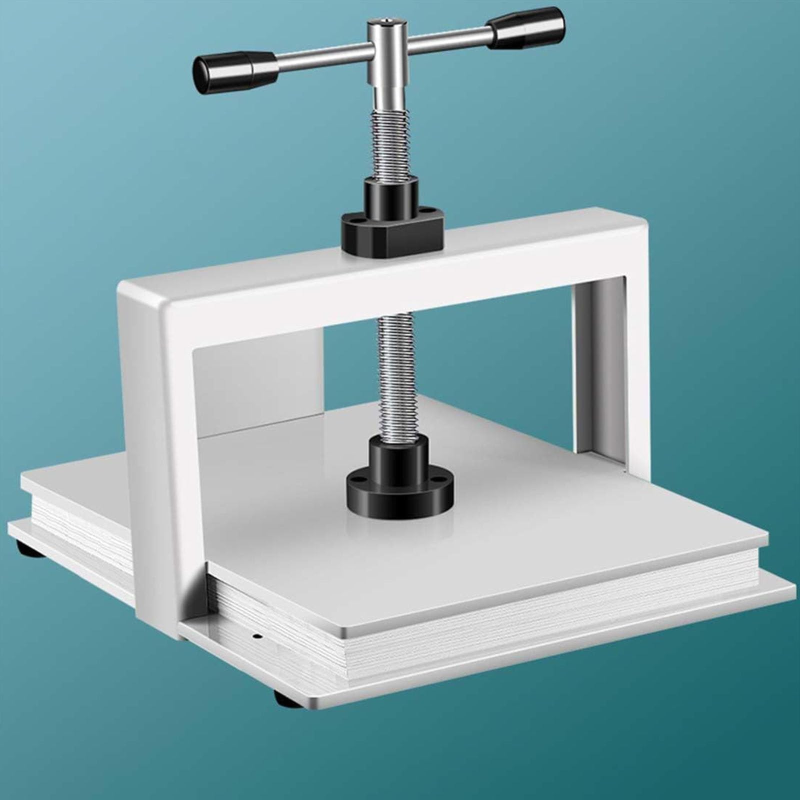 Pressa Rilegare Libri A4/A3,Rilegatrice Manuale Carta Piana, Spianatrice Libri,Pressione 3306 Libbre (1500kg),Strumenti Ufficio E Scuola per Documenti,Francobolli,Banconote,A3