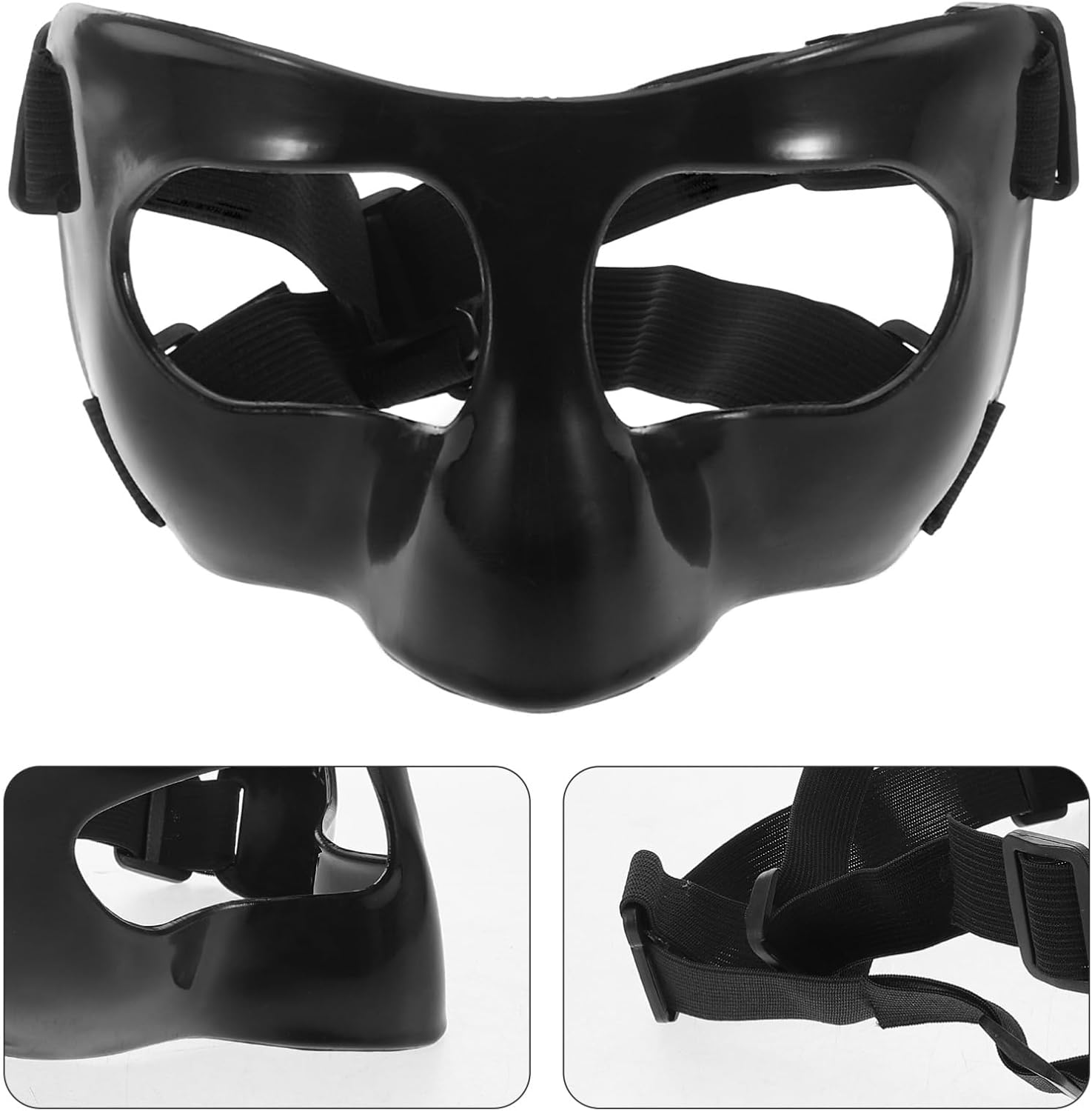 Basketball Half Face Mask Elastic Band for Sports Lightweight Gear for Basketball and Soccer