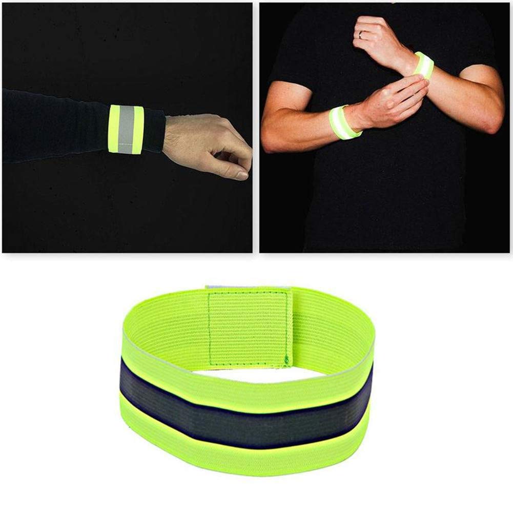 Bande Catarifrangenti O-Kinee - 4 Pezzi, Per Jogging E Bici, Verde - Foto 11