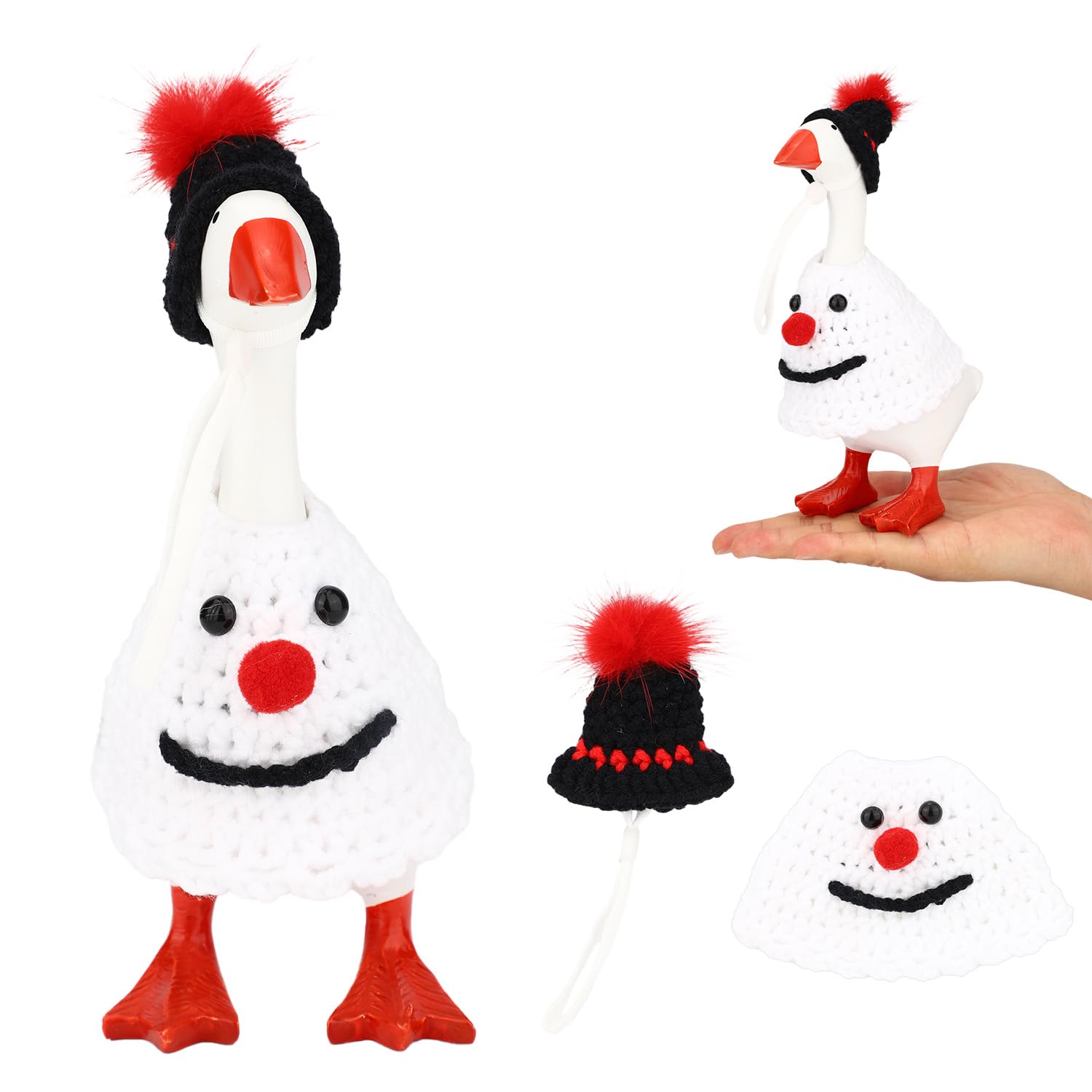 Sinbana Snowman Desk Goose Outfit Set