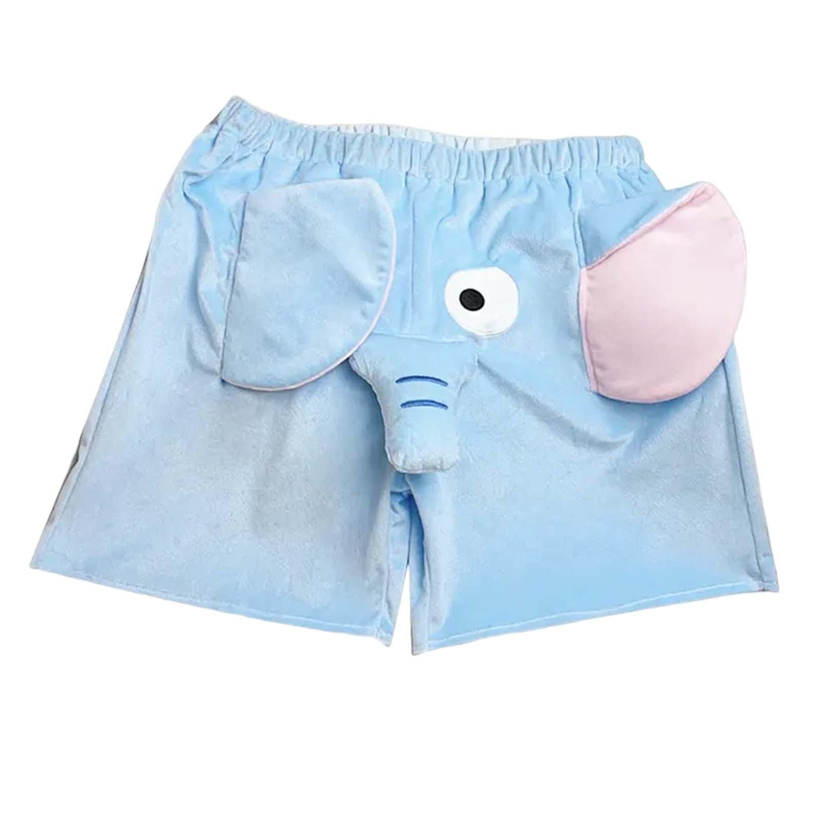BNF®Pajamas Shorts for Women Men Comfort Girls Cute Casual Cartoon Lounge Shorts Blue M|1 Shorts|Clothing, Shoes & Accessories