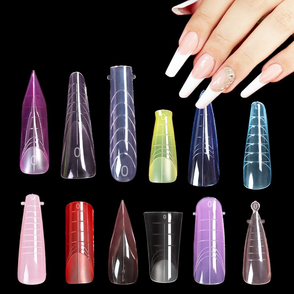 Recyclable Unguis Art Templates Quick Application ABS Substance Variety Dyes for Women