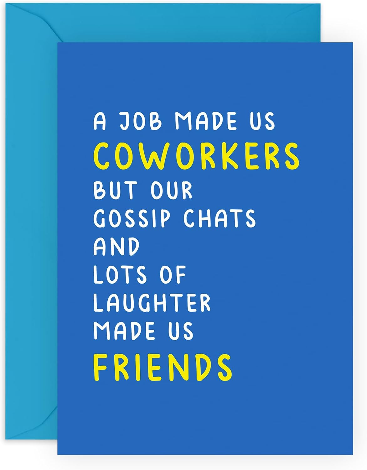 Central 23 Coworker Birthday Card Officemate Appreciation Card