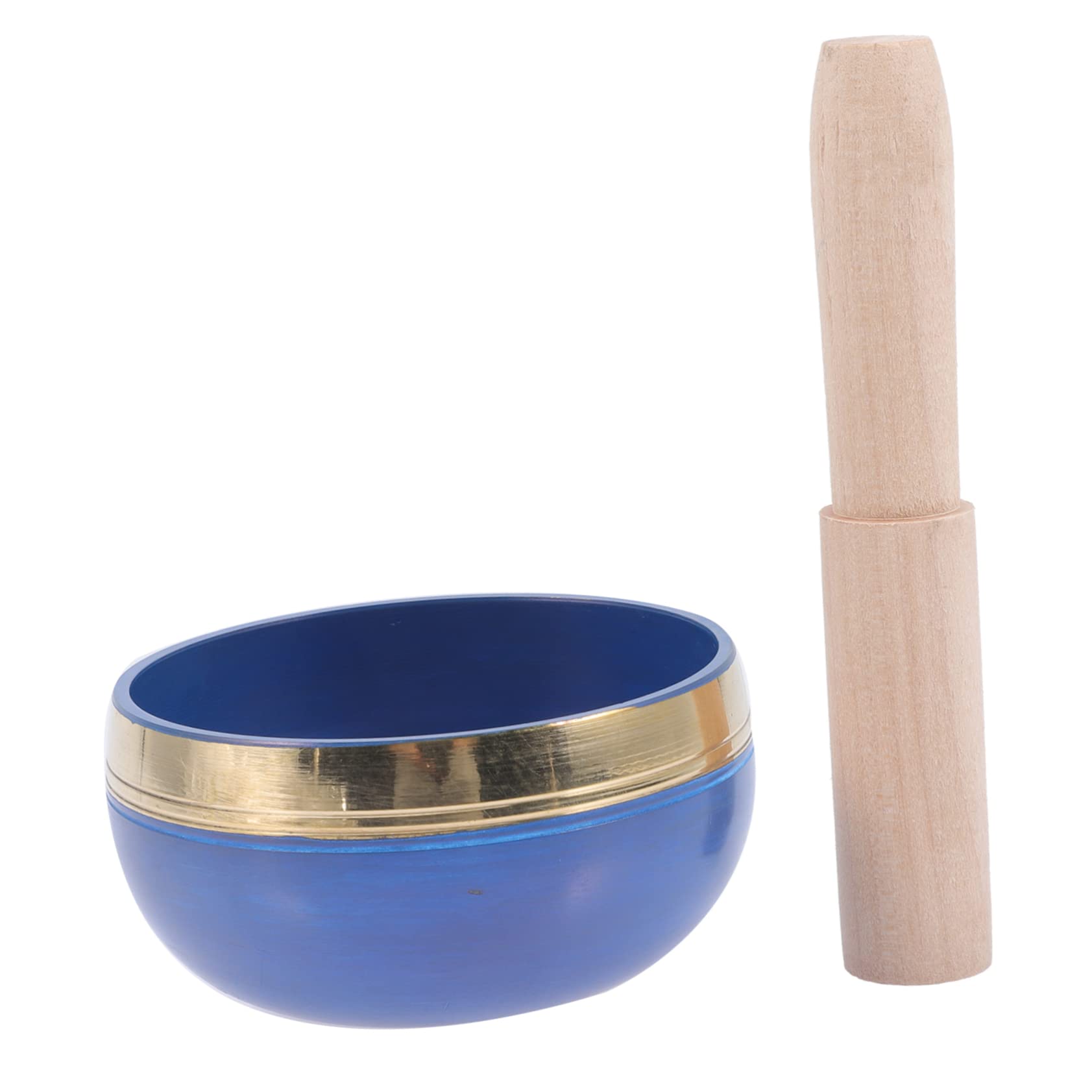 1 Set Ciotola per musica buddista Ciotola per meditazione Ciotola per canto blu Decorazione Ciotola per preghiera Ciotole per Chakra Ciotola Zen Ciotole per meditazione Ciotola per Buddha Fornitura