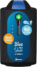 Panozon Blue Star 1000 – Tratamento Natural com Ozônio para Piscinas de Até 25.000 Litros (com sensor de geração de ozônio)