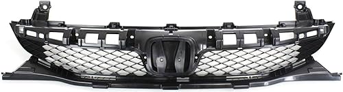 Miniatura 7 de Evan Fischer Kit de cubierta de parachoques compatible con Honda Civic 2009-2011, frontal, imprimado, incluye rejilla certificada CAPA