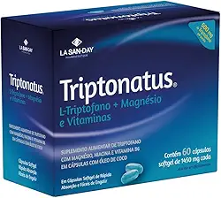 Triptonatus (60 Cápsulas) - Auxiliando no equilíbrio emocional, na qualidade do sono e no bem-estar geral