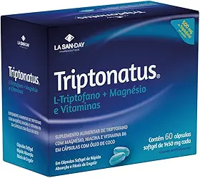 Triptonatus (60 Cápsulas) - Auxiliando no equilíbrio emocional, na qualidade do sono e no bem-estar geral