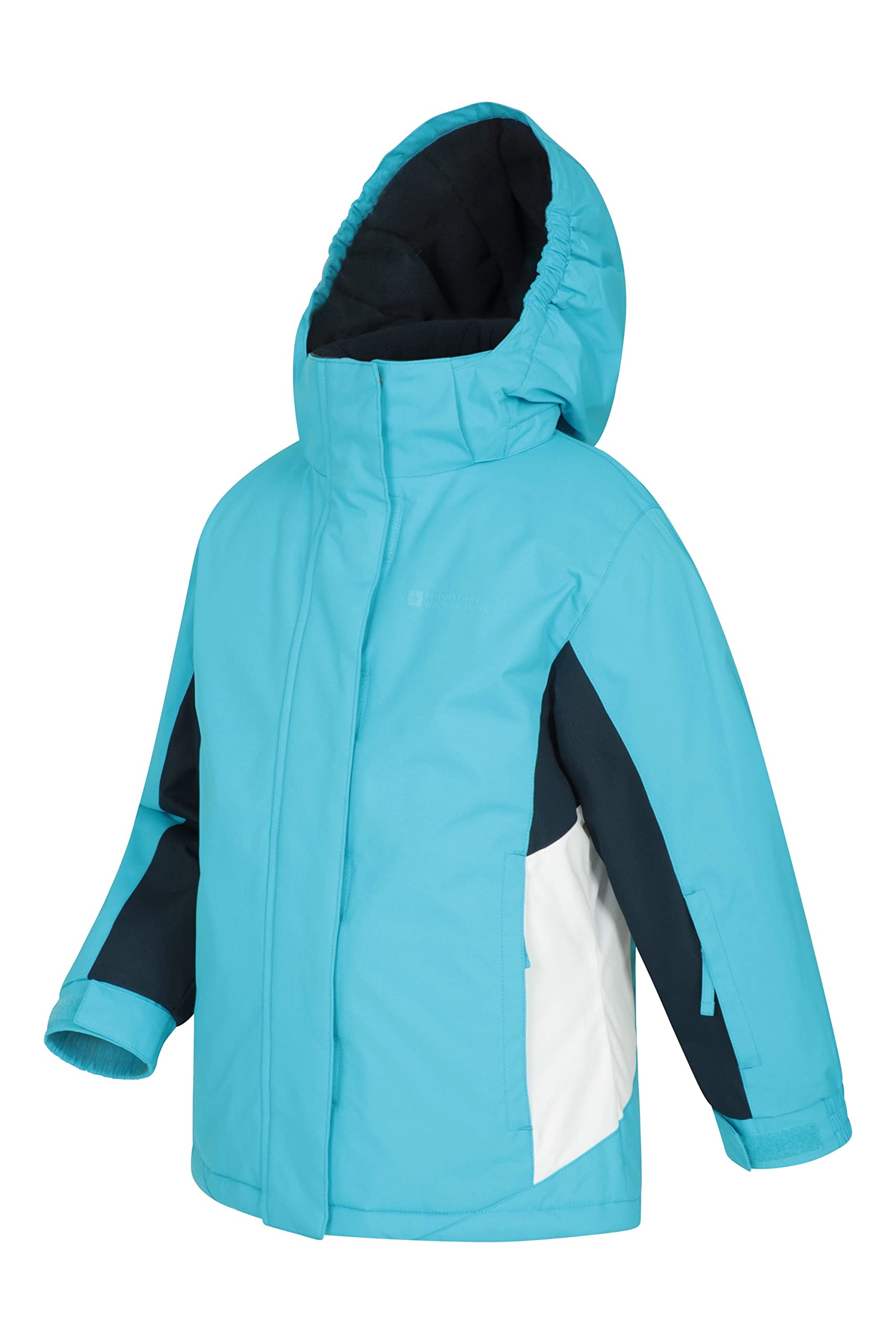 Mountain Warehouse Chaqueta de esquí para niños Impermeable a la Nieve Ajustable Abrigo Invierno Forro Felpa