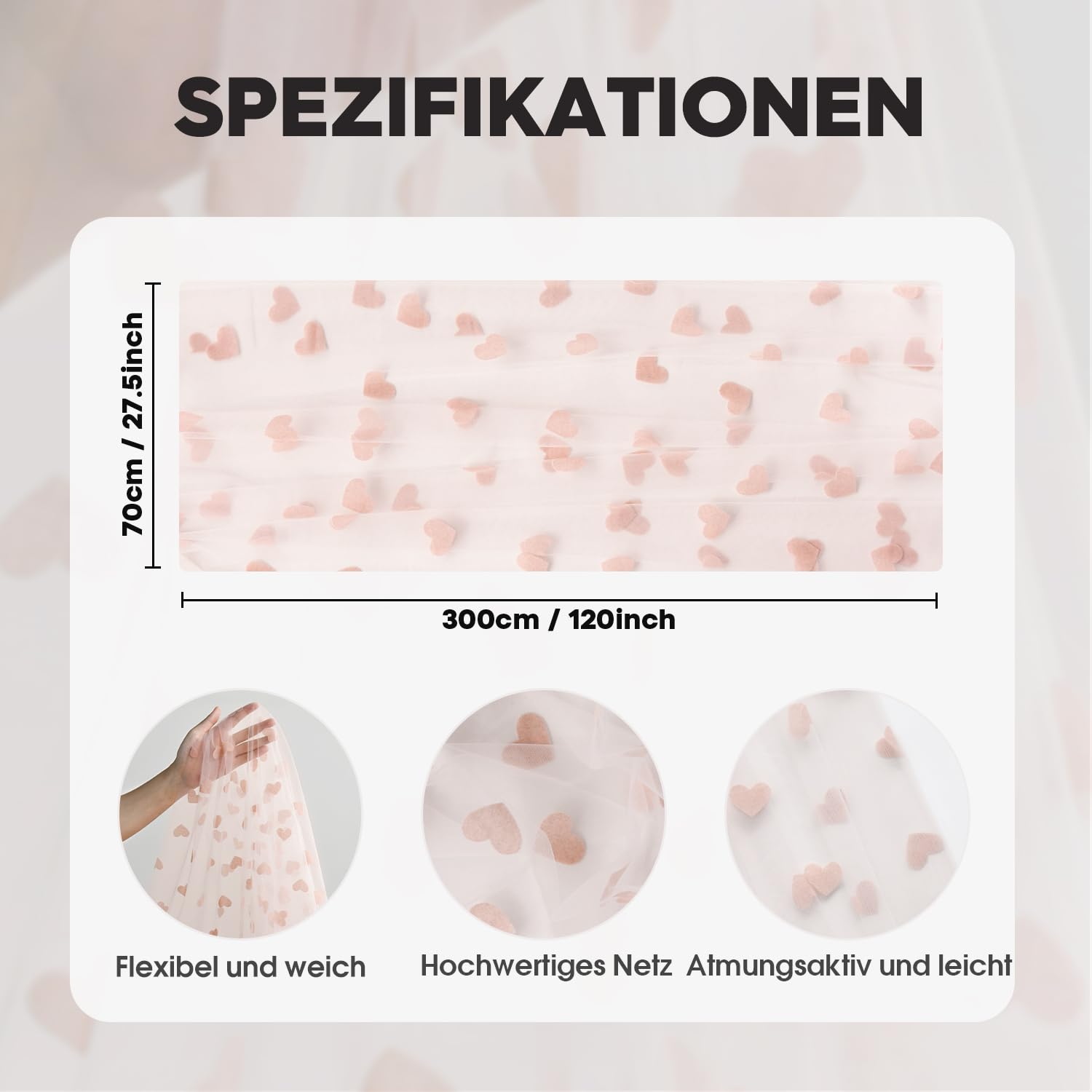 Moderne roségouden glanzende tafelloper rol - 30 cm x 20 m - voor bruiloft verjaardag