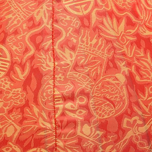 Lanterne décorative métallique orange durable avec surface lisse résistante à l'usure