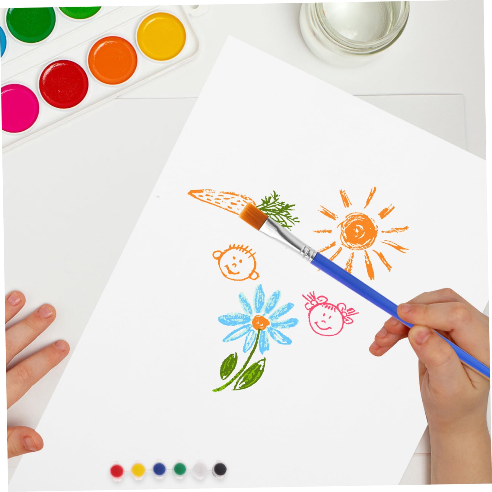 Gatuida 100feuilles Papier à Dessin Vierge Épais Pour Croquis Techniques Marqueurs Aquarelle Et Travaux Créatifs