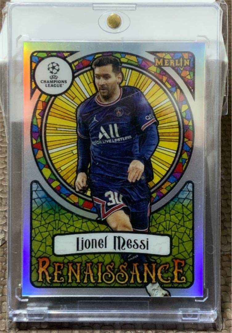 その他 Topps Merlin Renaissance Lionel Messi 2022-23 Topps Chrome Merlin UCL 🐐Lionel Messi Renaissance