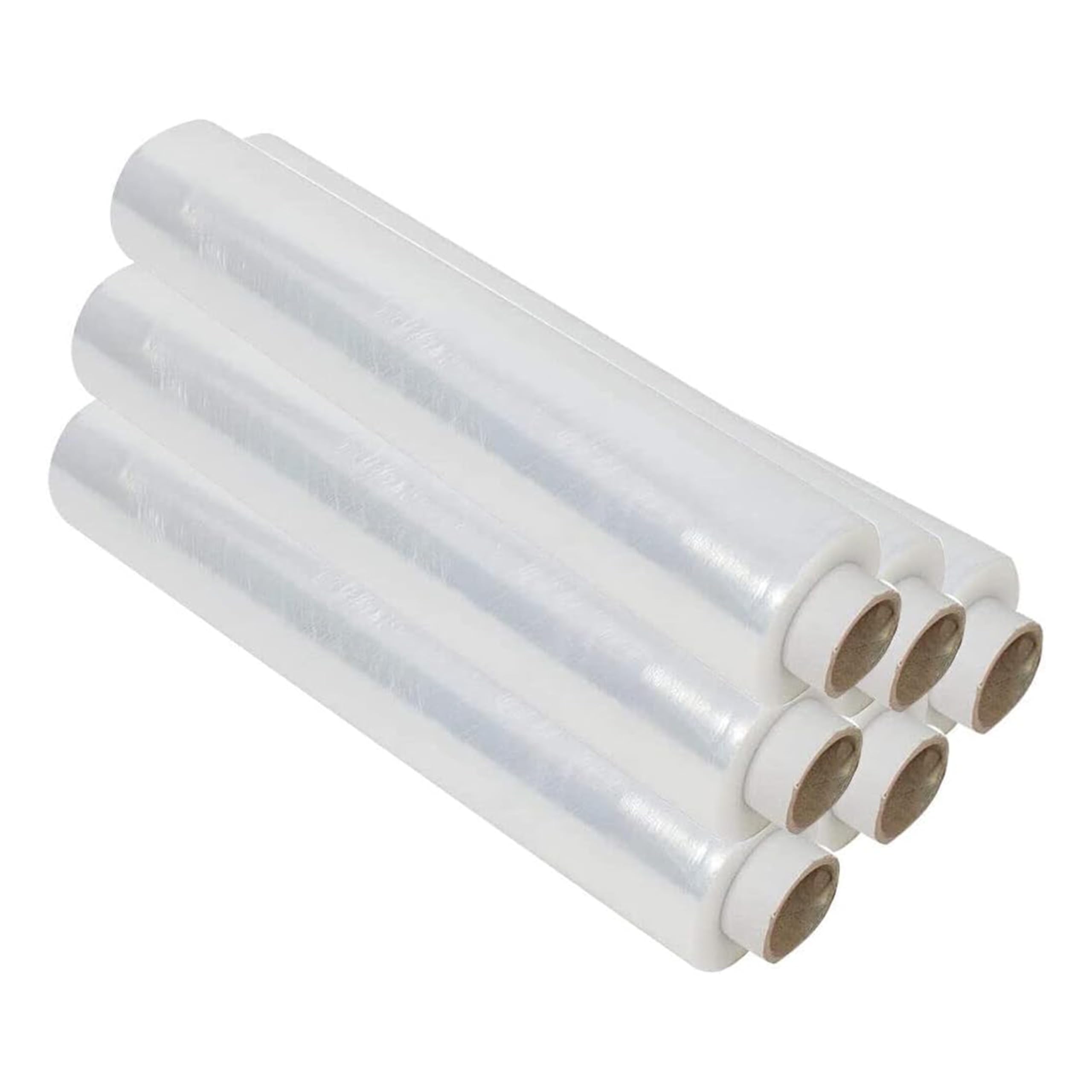 Aspect Pellicola trasparente per pallet, 400 mmx250 m, pellicola trasparente per imballaggio pacchi di alta qualità, spostare delicati, spostamento di oggetti pesanti (confezione da 6)