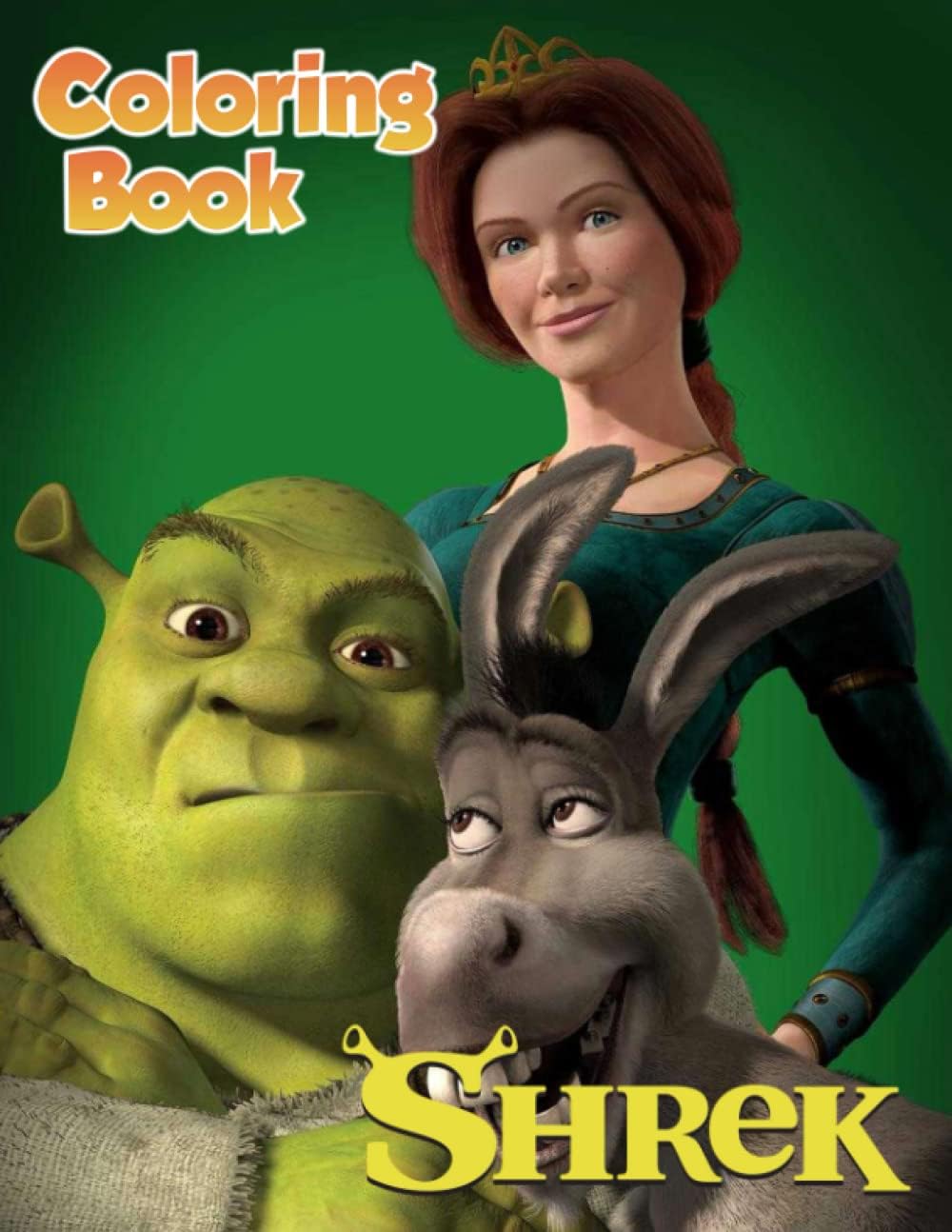 Shrék Coloring Book: Shrék Exclusive Work - illustrations Great Coloring Book For Kids