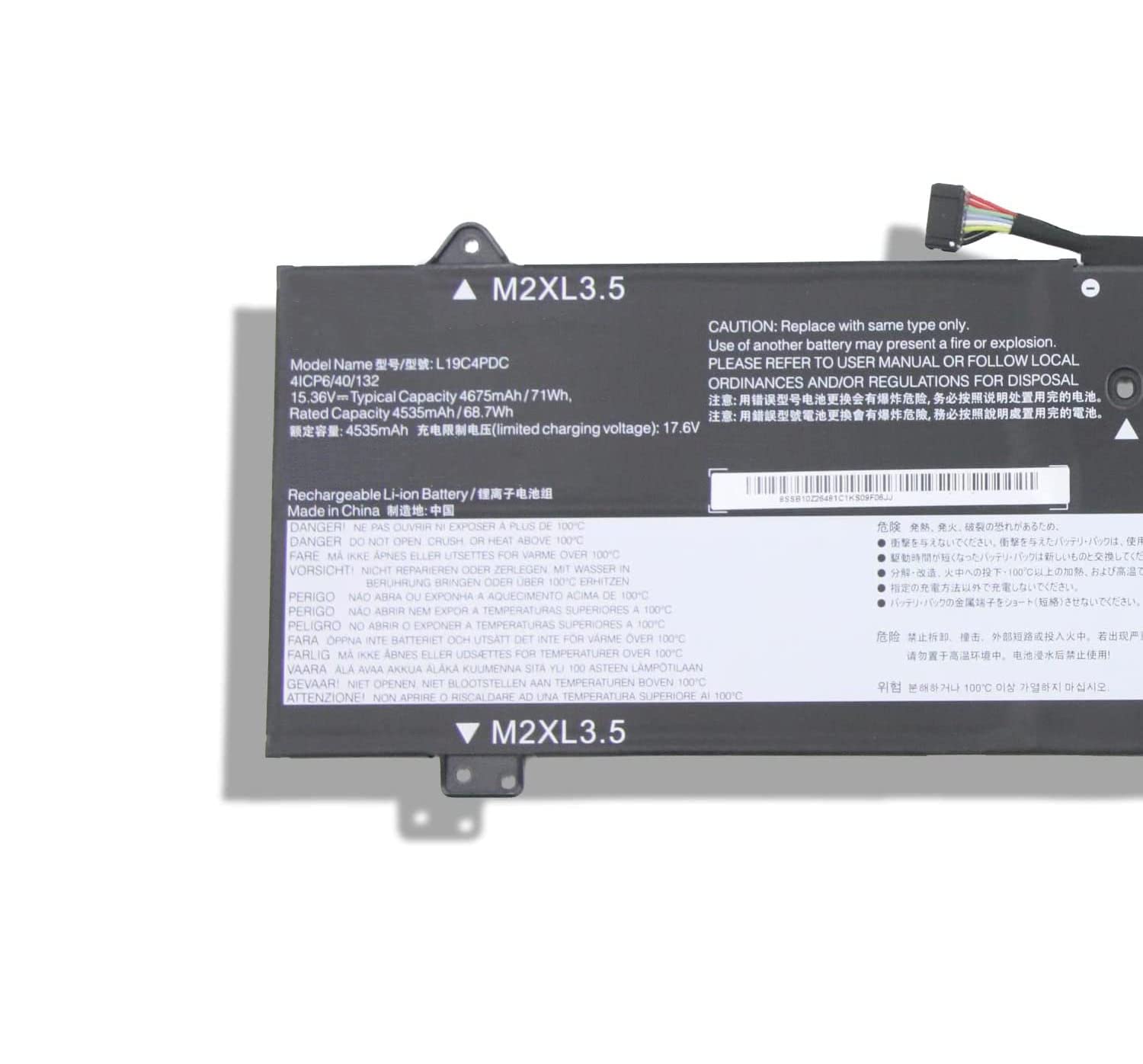 L19C4PDC 5B10Z26482 L19L4PDC 5B10Z26485 L19M4PDC 5B10Z26479 Laptop Akku