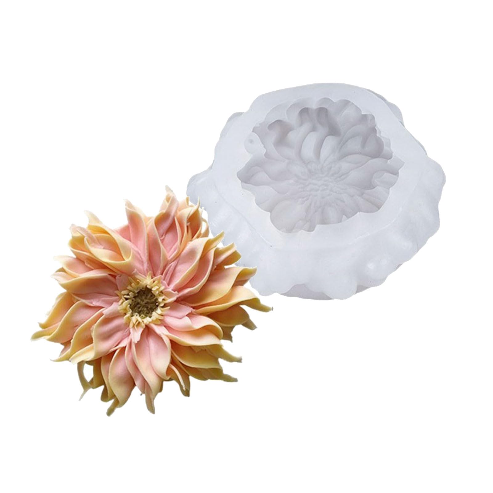 Xjdzineq Realistic Franz Flower Silicone Molds Multipurpose Silicone for Epoxy Resin Soap Home Decoration Render Casting Cast