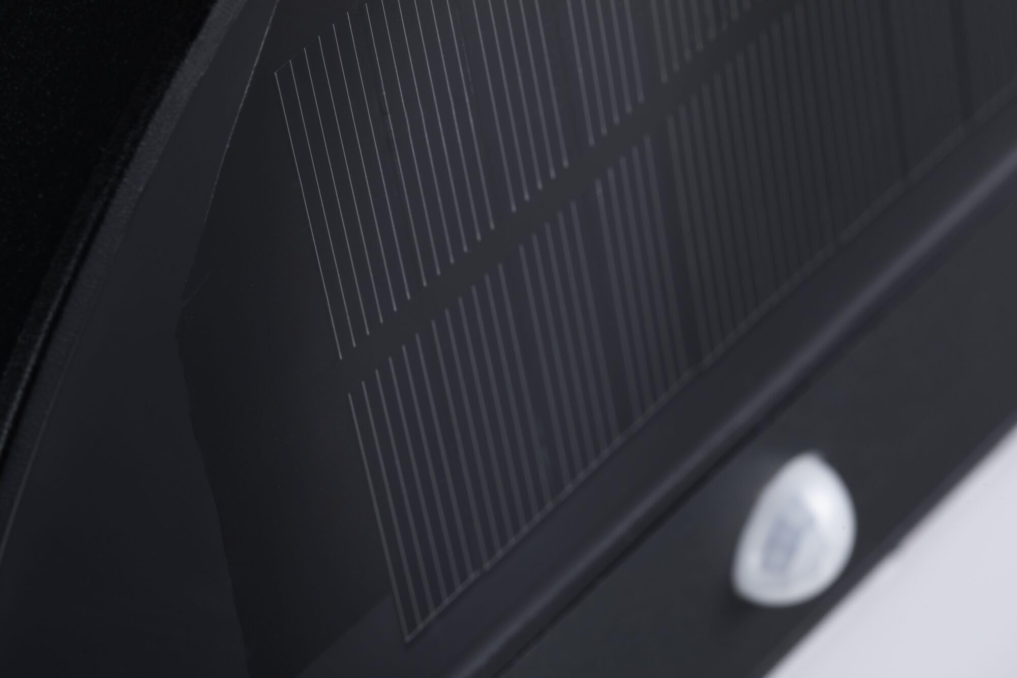 Paulmann 94264 LED Solar Outdoor Wandleuchte Elois rund incl. 1x1 Watt IP44 Außenbereich Anthrazit Solar Kunststoff Solarlampe 3000 K