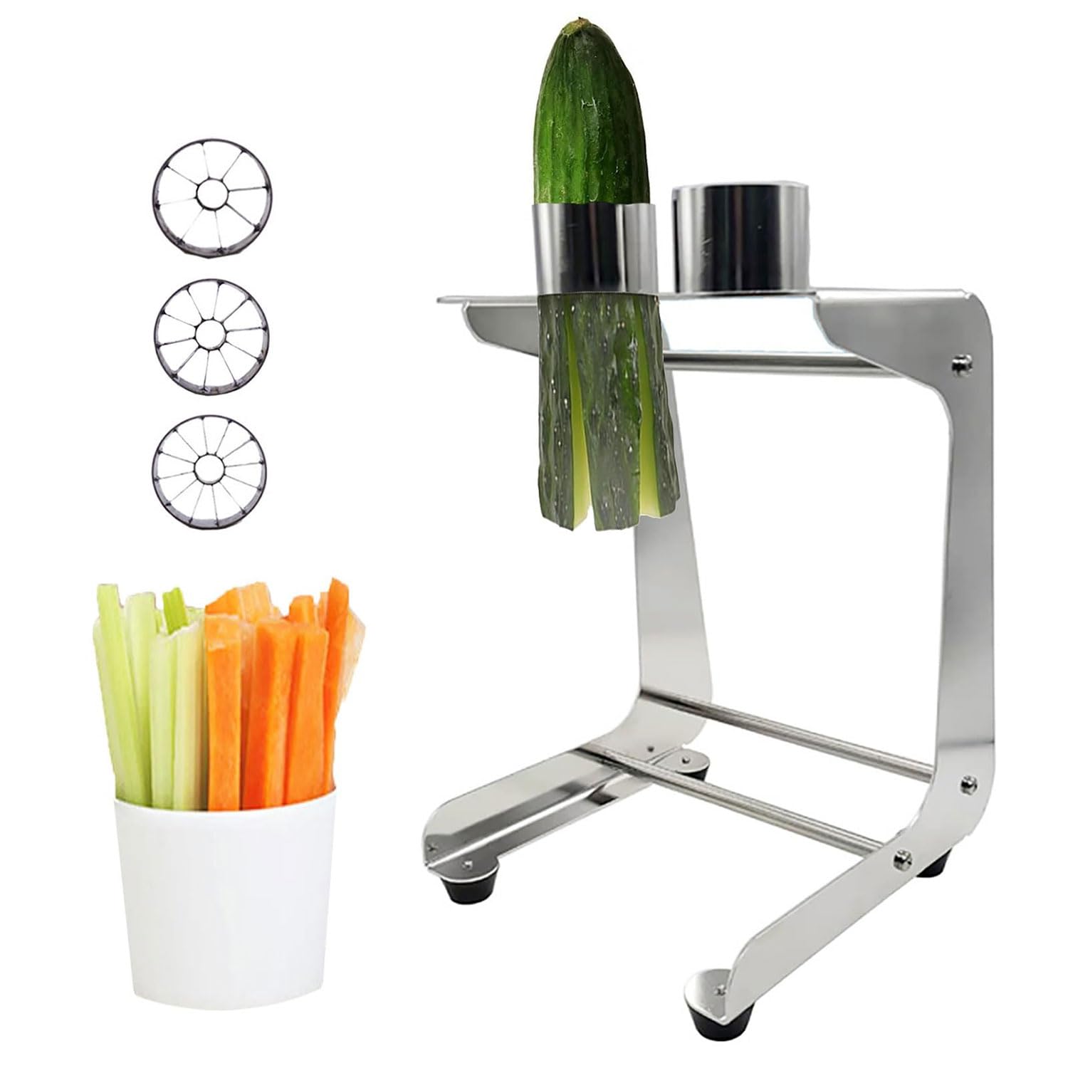 Coupe-concombre pour en finir avec les corvées de découpe de légumes