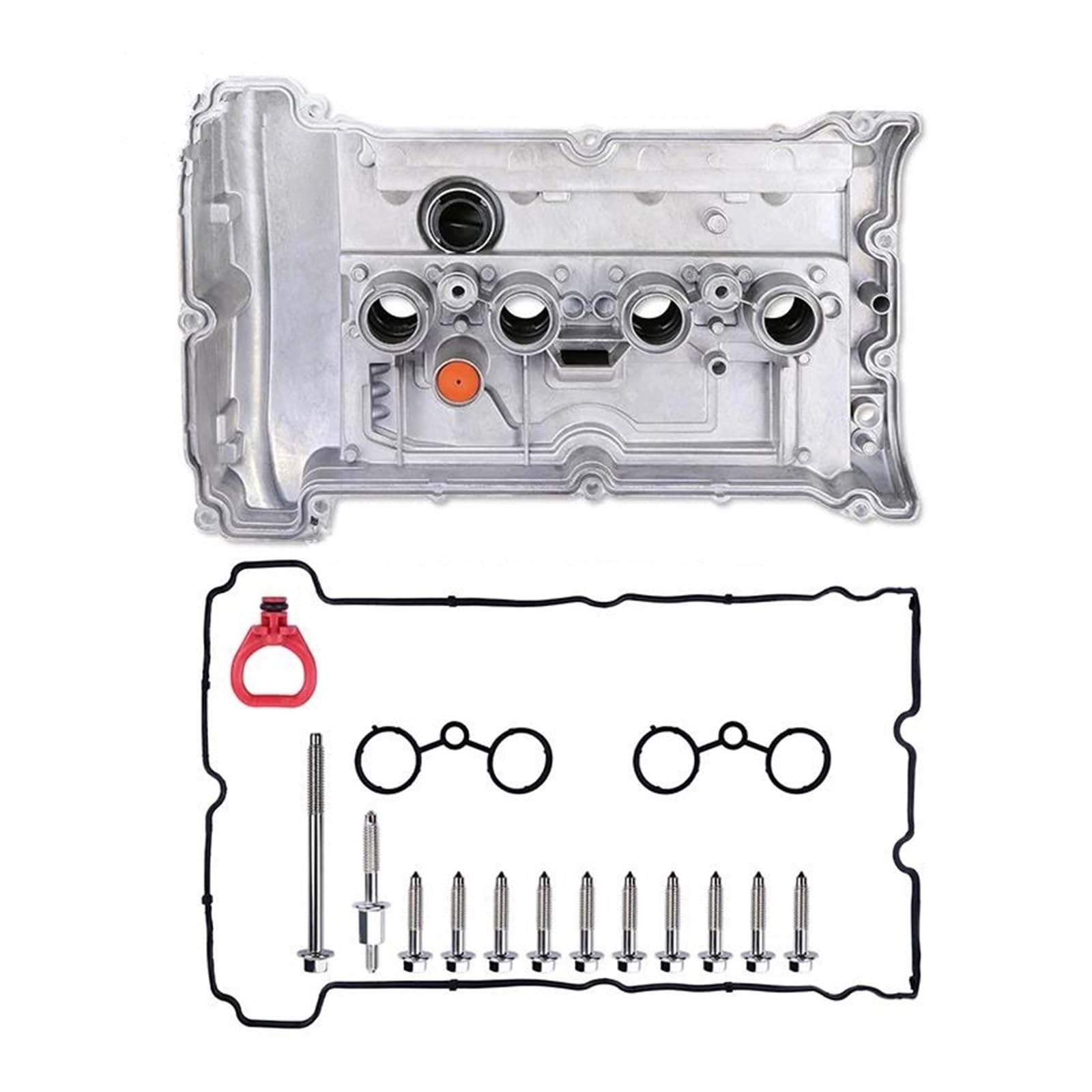 Guarnizione Coperchio Punterie Coperchio Valvole Motore In Alluminio Con Kit Guarnizioni 11127646555 Per Mini Per Cooper S JCW 1.6L Per Turbo R55 R56 R57 R58 R59 2007-2012