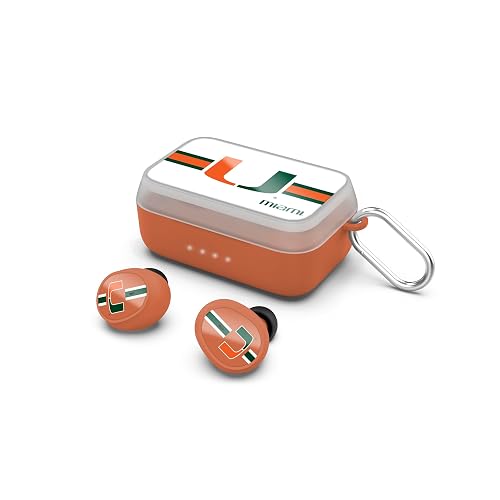 NCAA Wireless Sport Earbuds: Comfortable Fit & Convenient Charging