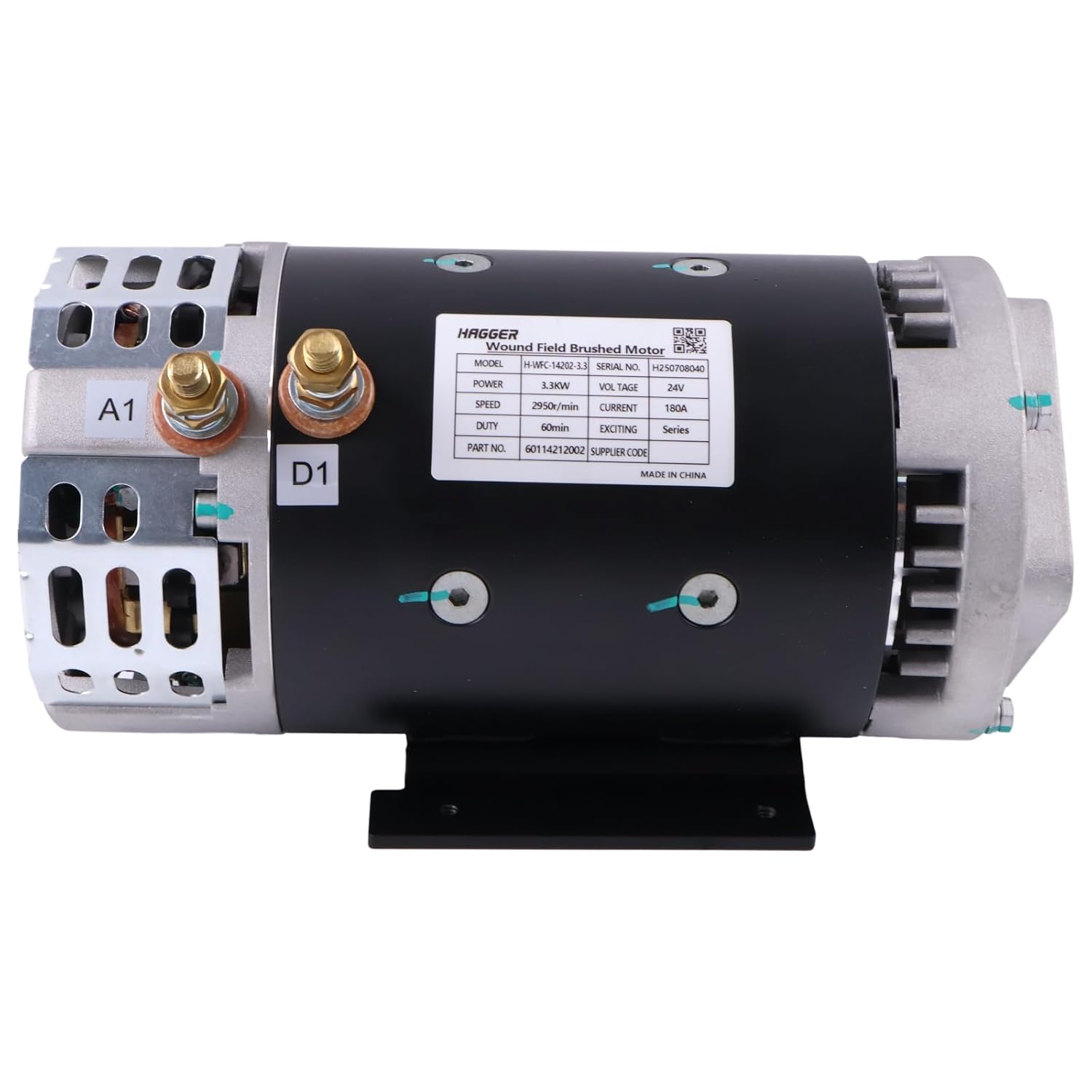 24V DC Electric Motor 40844 40844GT 5BCG52MA100 Compatible with Genie Scissor Lift GS-1530 GS-1532 GS-1930 GS-1932 GS-2032 GS-2046 GS-2632 GS-2646 GS-3232 GS-3246 GS-4047 TMZ-50/30