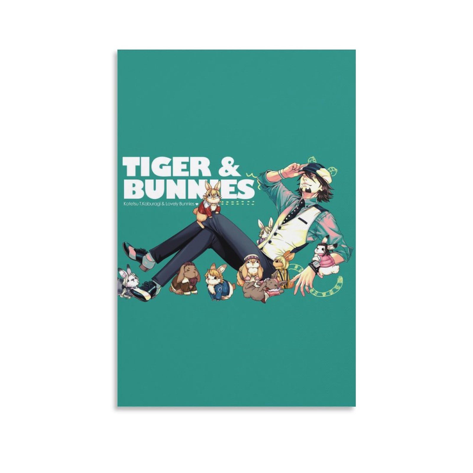 Amazon.co.jp: 絵画 タイバニ ワイルドタイガー ポスター 装飾画 