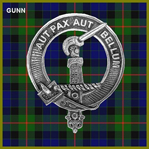 Miniatura 3 de Gunn (new) Scottish Clan Crest Badge Sporran