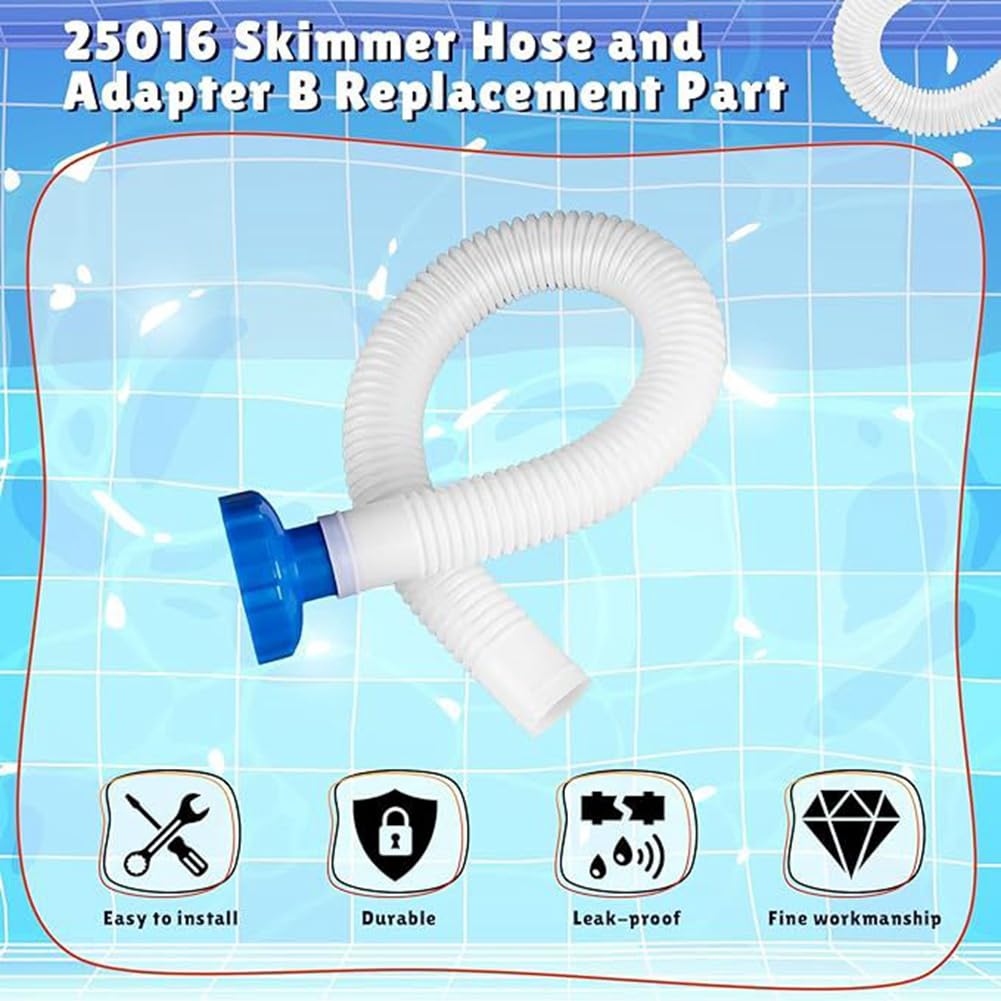 Pool Ersatzteil-Set Für Intex 25022E – Inkl. Einlaufdüse, Siebanschlüsse & Verschlusskappen