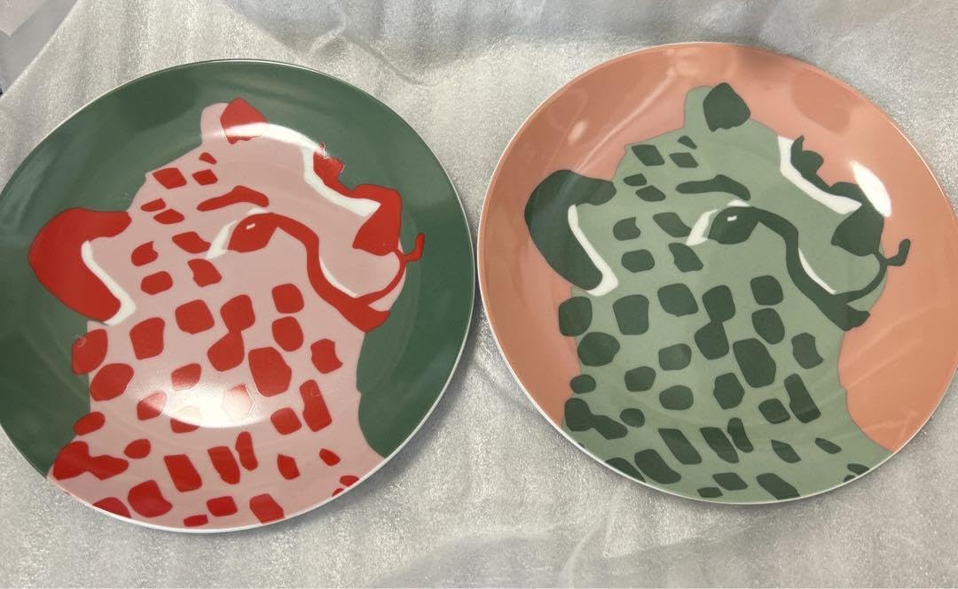 Amazon | フライングタイガー タイガープレート 2枚 虎アニマル食器 お