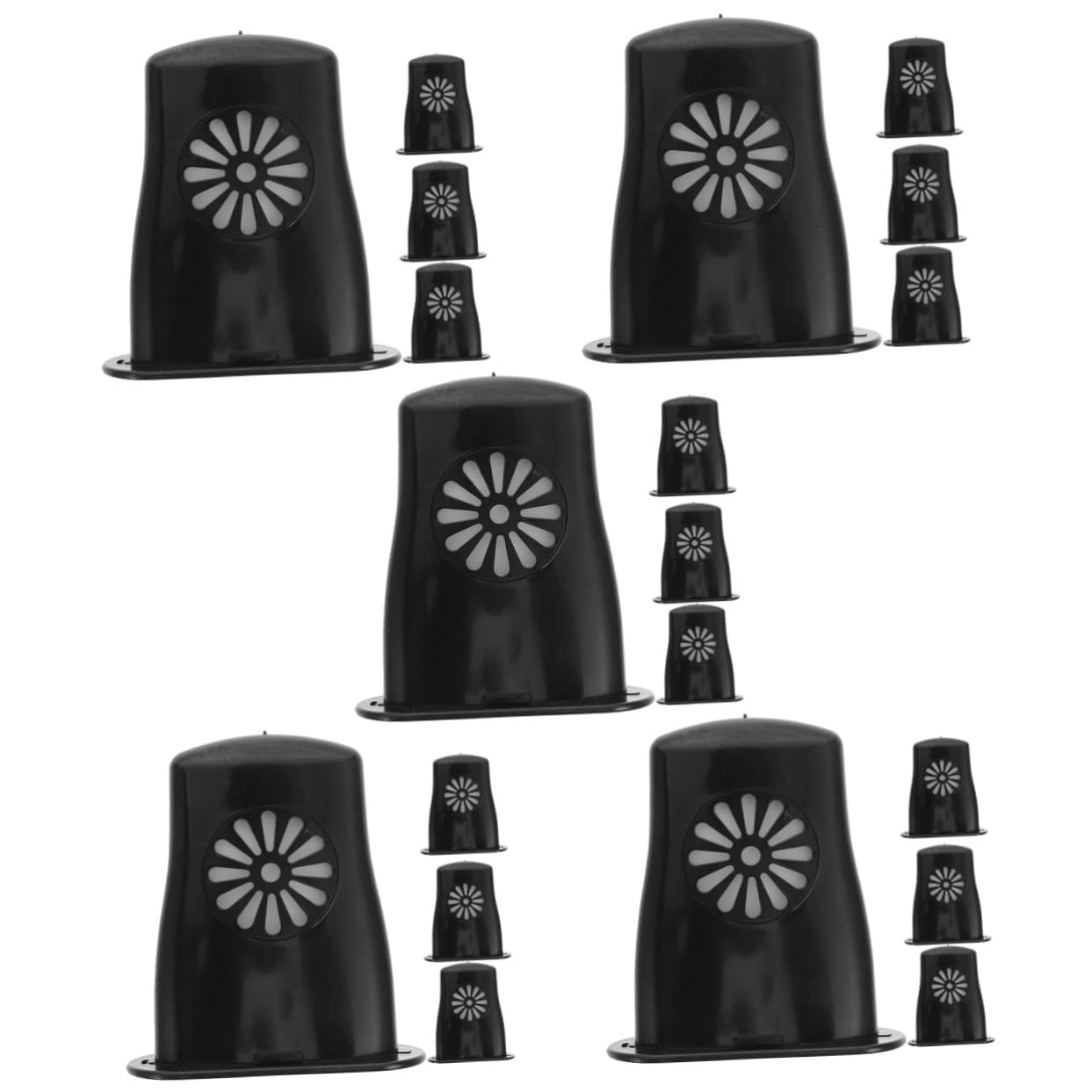 HEMOTON 5 Set Di Umidificatori Per Chitarra Acustica Umidificatore Per Foro Sonoro Per Chitarra Di Controllo Dell'umidità Per Chitarra 4 Pezzi * 5
