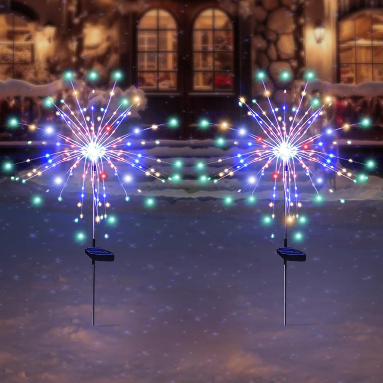 POPLEY Solar Firework Light Original Sourcing Solar Firework Lights Outdoor-Fireworks Solar Lights Waterproof with 90 LED Multi Color Lights for Garden Decor(Pack of 1) Multicolor (B0DGD69Q4N) Amazon Price History, Amazon Price Tracker