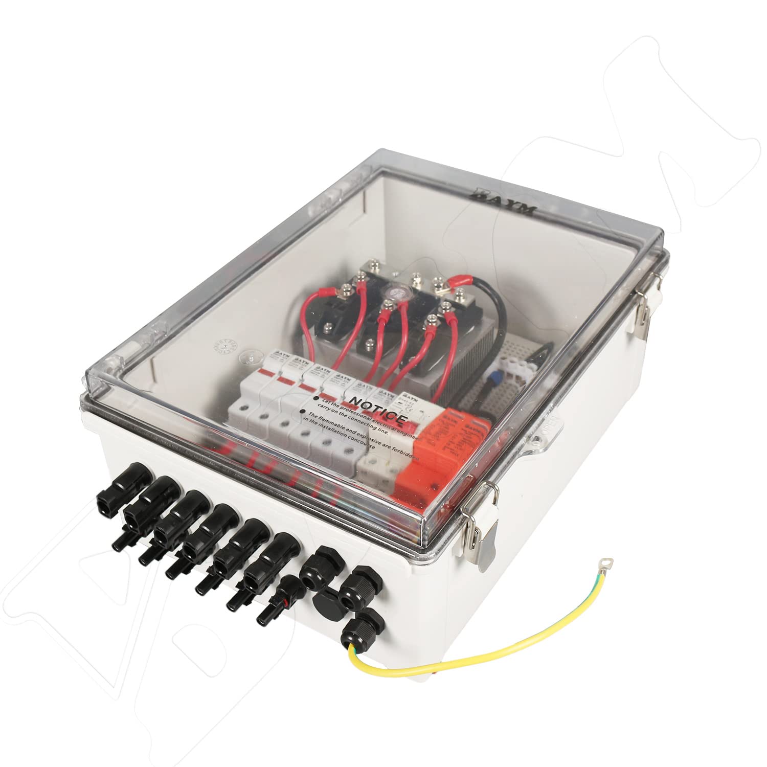 BAYM 6 String Solar Combiner Box DC Solar Panel PV Junction,63A