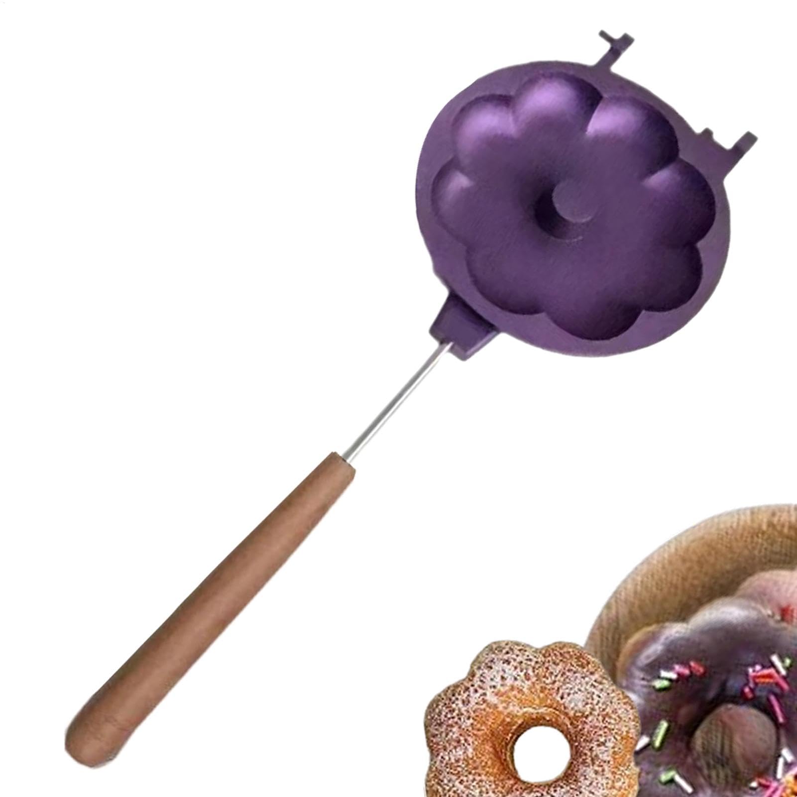 Moule à donut en aluminium pour la cuisson - Moules à beignets en aluminium Outils de décoration de gâteaux | de cuisson antiadhésive pour gâteaux en couches de beignets