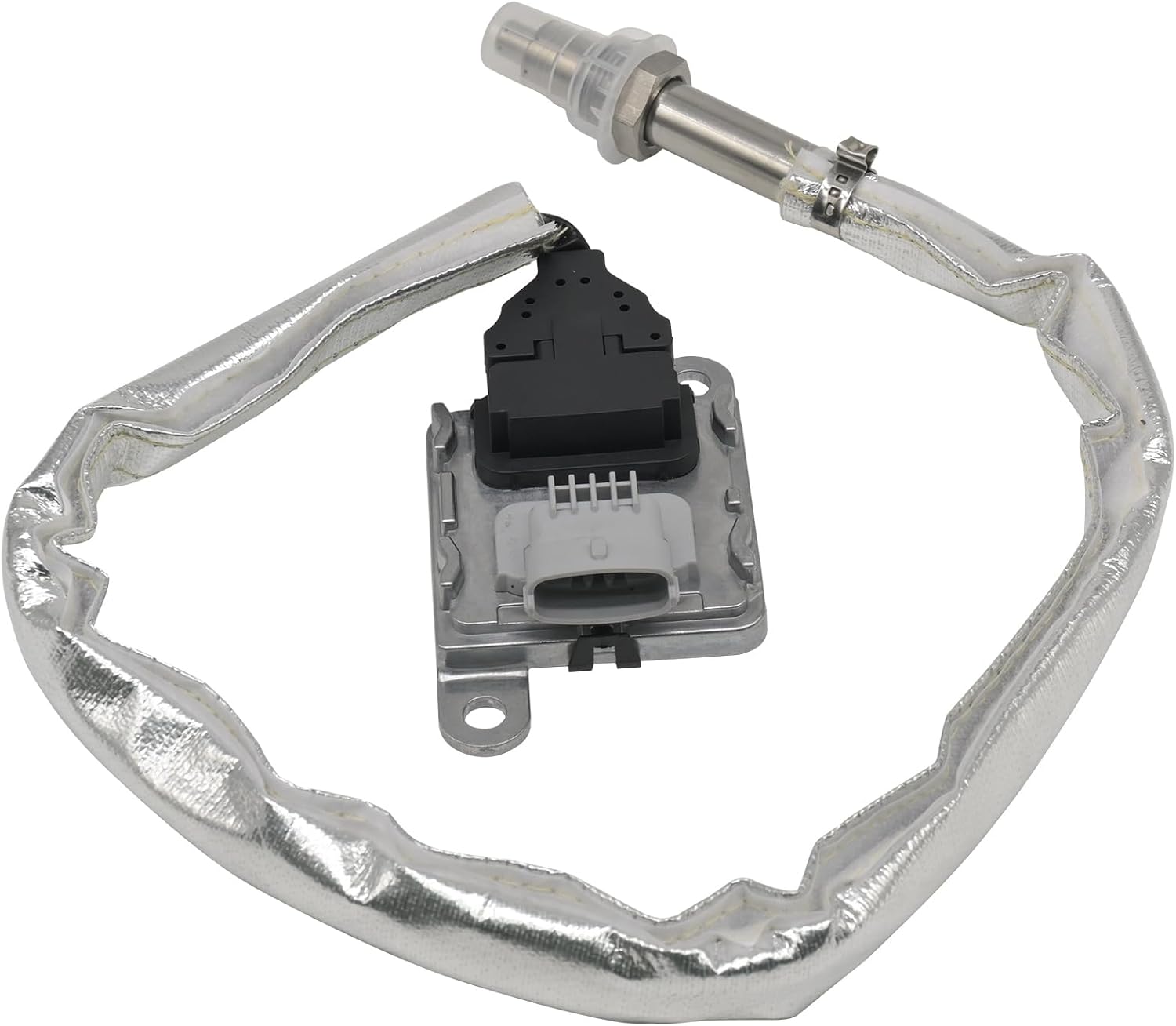 NOx Nitrogen Oxide Downstream Sensor Compatible with Ram 2500 3500 4500 5500 L6 6.7L 2014-2017 Outlet Replacement for Cummins ISB 6.7 Diesel Replaces 68197109AA 68227486AA 5WK97360 68227486AB