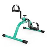 RYGEO Pedal Exercise mini Exercise Bike for Leg and Arm Recovery Exercise Lightweight and Portable Floor Bike