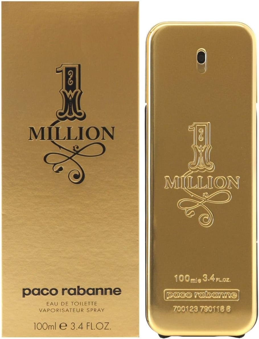 One 1 Million 3.4 Fl Oz for men by Paco Rabanne