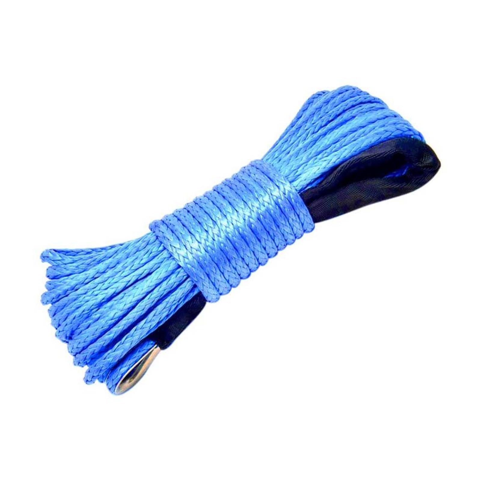 Winch Rope, 7700LBs Winch Line Cable Rope Winches Towing Hook Stopper Rubber for ATV SUV UTV Truck Offroad Accessories Tow Strap(Winch Rope)