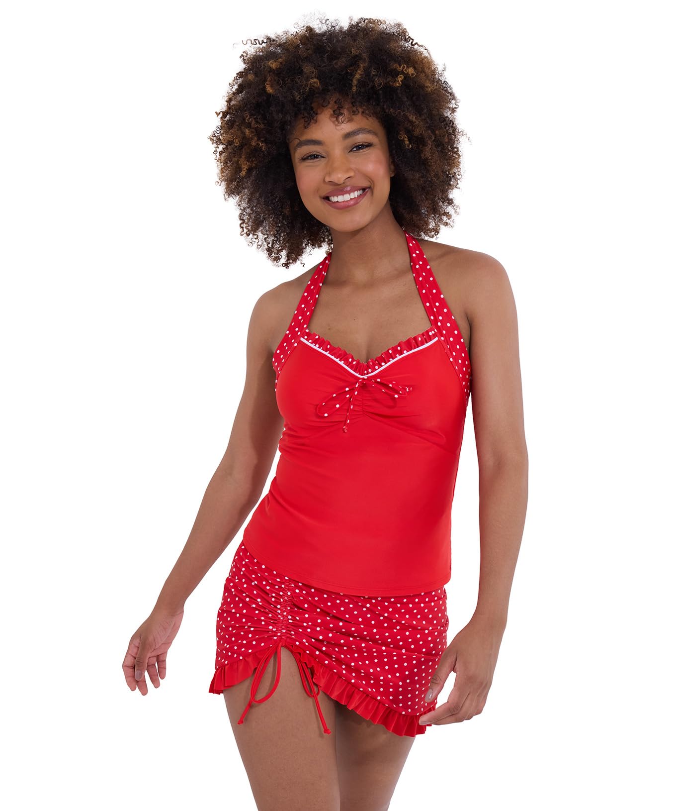 Amare La Vita Swim Skirt Size 10 Red   Women's