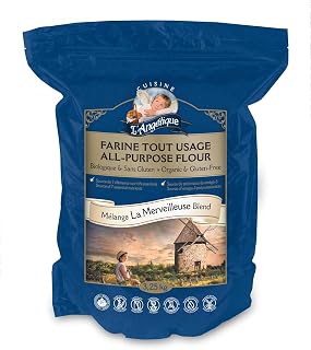 Cuisine L' Angelique La Merveilleuse Gluten-Free & Organic All-Purpose Flour, 3.25kg